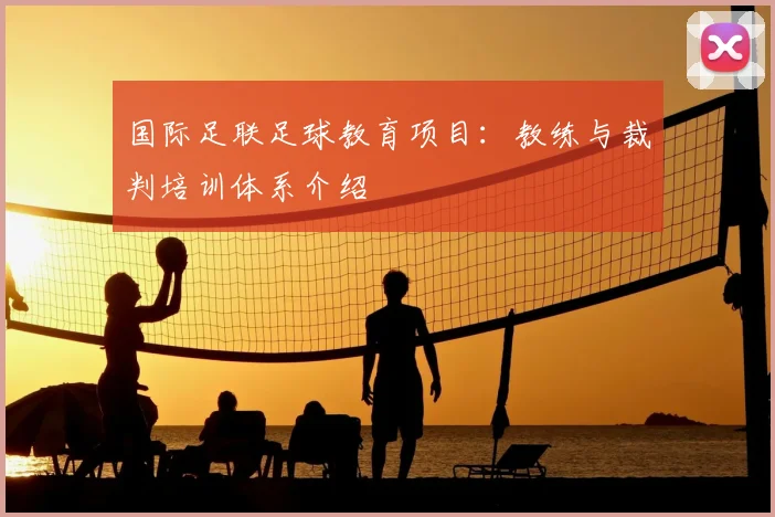 国际足联足球教育项目:教练与裁判培训体系介绍